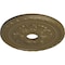 Ekena Millwork Palmetto Ceiling Medallion (Fits Canopies up to 5"), 20 7/8"OD x 3 5/8"ID x 1 5/8"P, Mississippi Mud CM20PMMMF - alternate 4